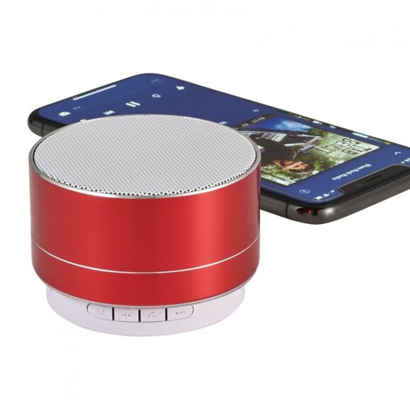 YMCA Dorne Aluminum Bluetooth Cyclinder Mini Speaker - Picture 4 of 12